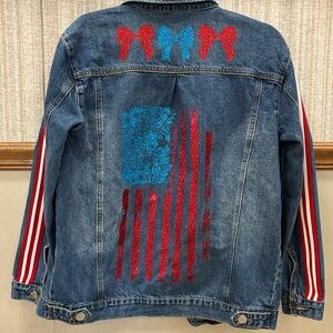 Jean Jacket❤️🤍💙🇺🇸